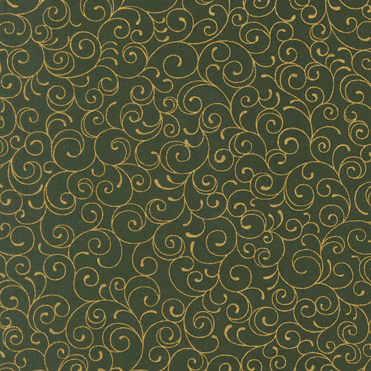 Merry Manor - Evergreen 33865 13M from Moda Fabrics