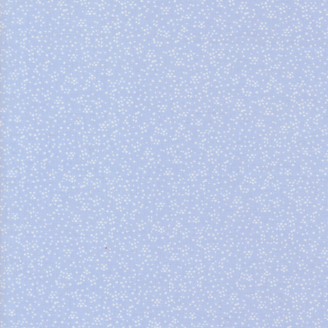 Moda Fabrics Wildbriar Sky 43228 16 quilting fabric with a light blue ground and tiny white dots