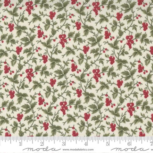 Poinsettia Plaza Cream 44294 11 from Moda Fabrics Sold by the Half Yard