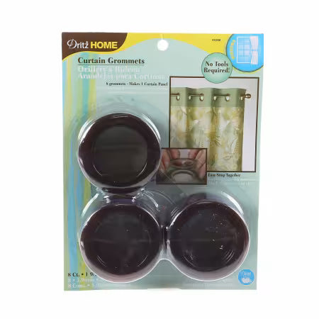 Curtain Grommet Large Bronze 1-9/16in 8ct # 44366DH from Drtiz