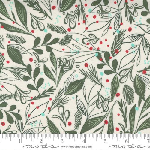 Cheer Merriment Natural 45534 11 from Moda Fabrics Sold by the Half Yard