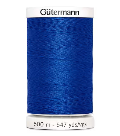 Sew-all Polyester All Purpose Thread 500m/547yds Cobalt Blue from Gutermann