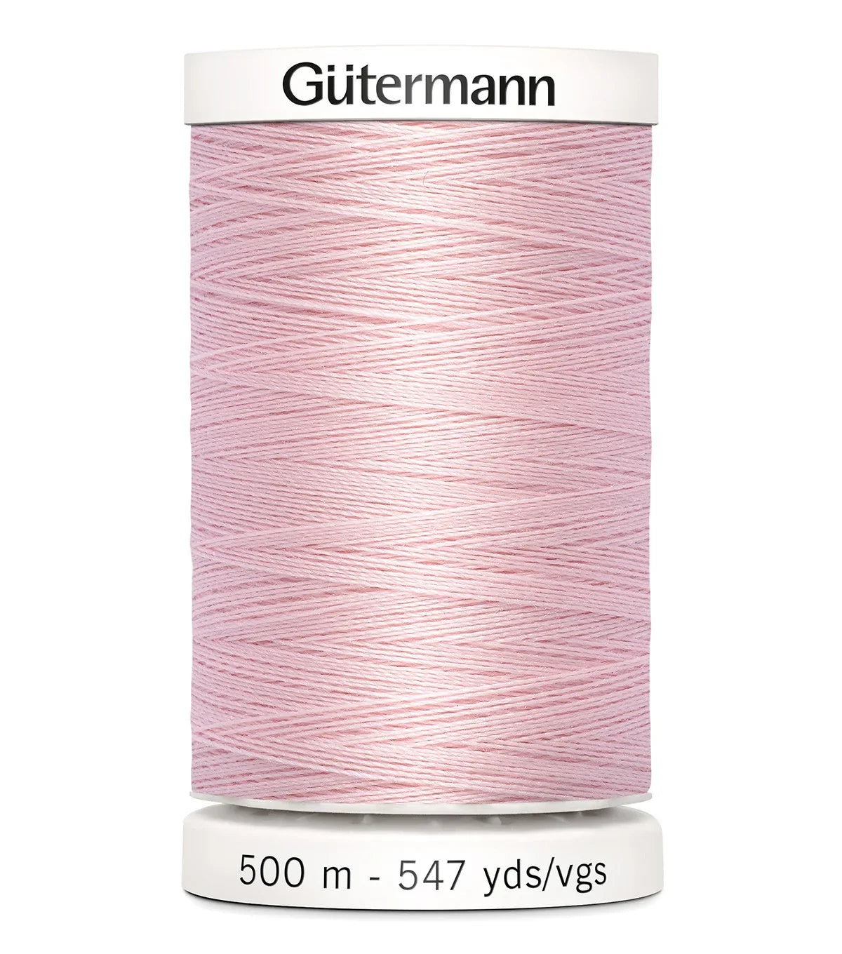 Gutermann sew-all polyester thread spool, petal pink, 500 m (547 yds)