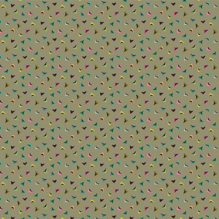 Botanica Mushroom Flutter 54019-2 from Windham Fabrics Sold by the Half Yard