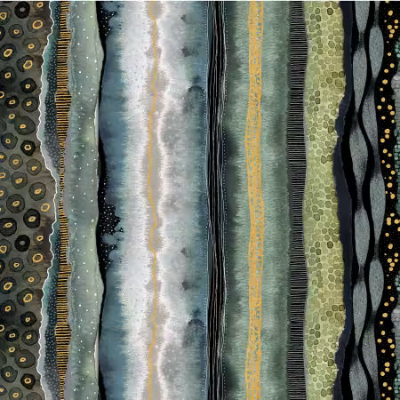 Flora & Form Labradorite Strata # 54778DM-1 by Essoldo Design Collection from Windham Fabrics
