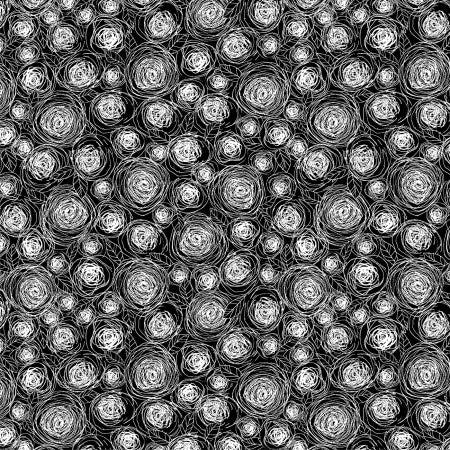 Pen & Petals Black Roses # 54966-2 by Whistler Studios from Windham Fabrics