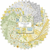 Zest for Life 5 inch squares by Cynthia Coulter for Wilmington Prints