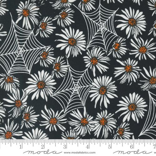 Noir Midnight Pumpkin 11541 13 Moda #1 Designed by Alli K Design for Moda Fabrics Sold by the Half Yard