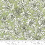 Garden Society Pistachio 11892 17 by Crystal Manning for Moda Fabrics Sold by the Half Yard
