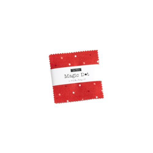 Magic Dot Mini Charm 2.5 inch squares 5230MC Moda Precuts#1