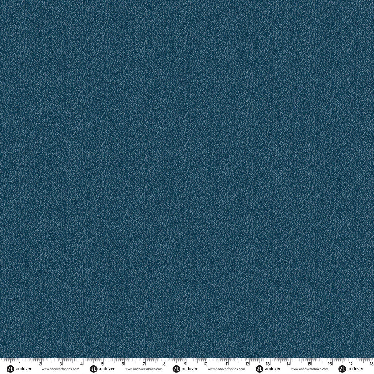 Blue Willow Wintergreen Midnight quilting fabric by Laundry Basket Quilts for Andover