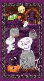 Graveyard Ghouls Glow in the Dark by Victoria Hutto from Studio E Sold by the Panel