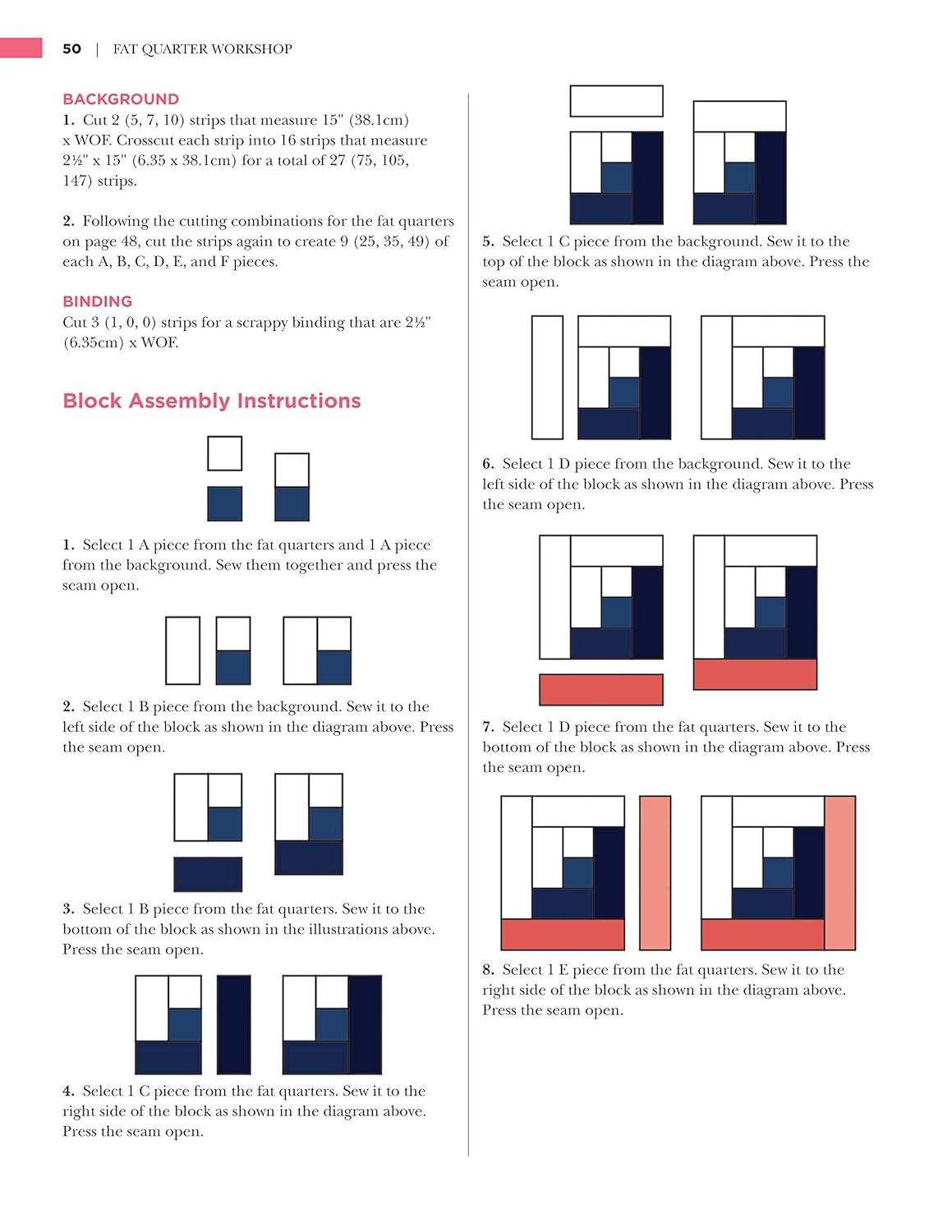 Fat Quarter Workshop: 12 Skill-Building Quilt Patterns (Landauer) Beginner-Friendly Step-by-Step Projects to Use Up Your Stash of 18 x 21 Fabric Scraps; Essential Techniques, Diagrams, Advice, & More