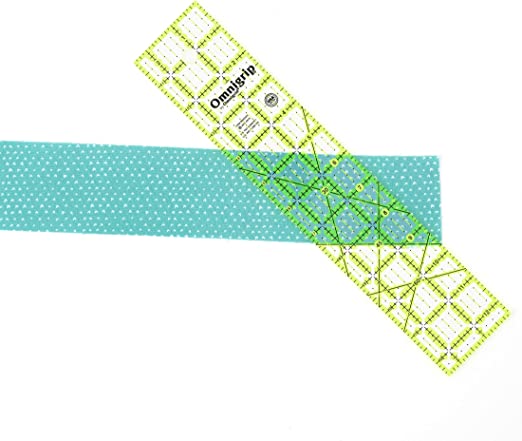 Omnigrid Omnigrip Neon Ruler 2-1/2in x 12-1/2in # RN25125