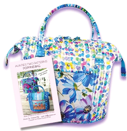Poppins Bag Pattern by Aunties Two