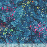 Paint Splatter Etch Batik 859Q-13 from Anthology Fabrics Sold by the Half Yard