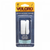 VELCRO® Brand Fastener Regular Duty Strip White 3/4in x 30in # 90030V Packaged Individually