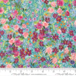 Soulstice Turquoise 39866 13 by Laura Muir for the Create Joy Project for Moda Fabrics