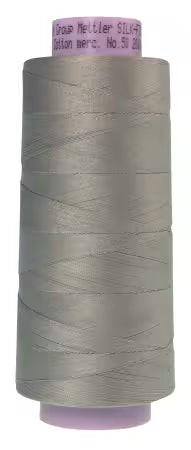 Silk Finish 50wt Cotton Thread 2000yd/1829M Fieldstone # 9150-0412 from Mettler In Silk Finish Solid Cotton 2000 50wt=9150 old #0725