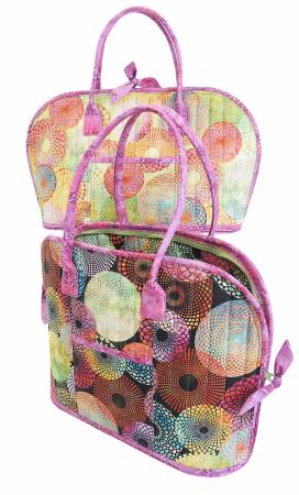 Zip Around Bag Pattern # AT672 by Carol McLead from Aunties Two Patterns