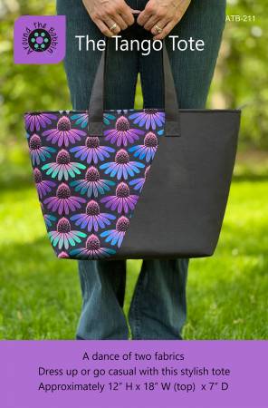 The Tango Tote Pattern # ATB-211 by Lisa Amundson from Around the Bobbin