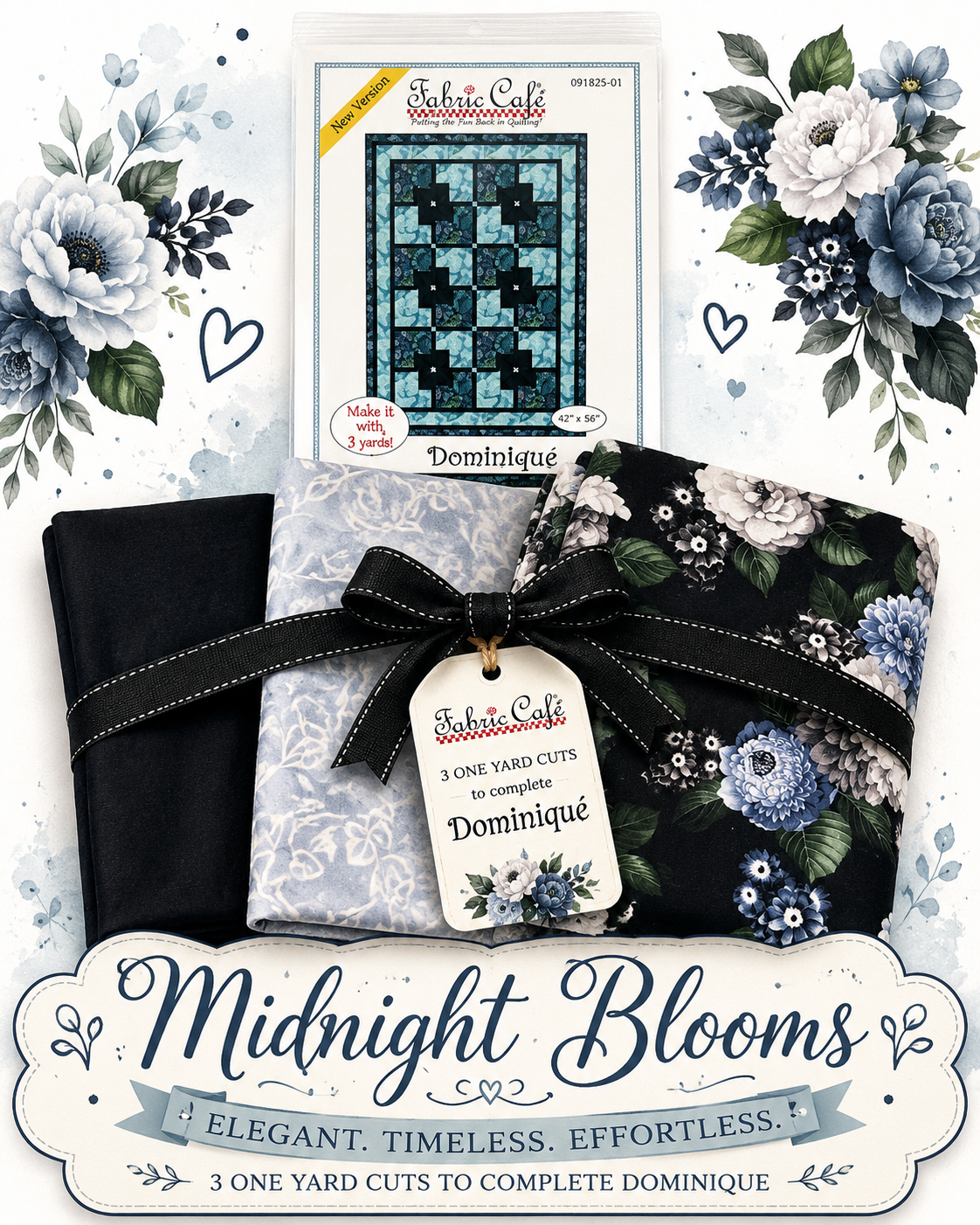 Dominique 3 Yard Quilt Kit