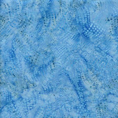 PRESALE ONLY - 2026 All Ohio Shop Hop Fabric Blenders - Wavy Dots Bluebird BE23-D1 from Island Batik 2026AOSH