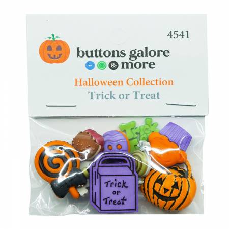 Trick or Treat Buttons # BG-4541