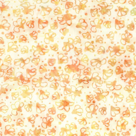 Landscape Floreale Batik Peach Cupcake # BT23212-231 by Karen Gibbs for Riley Blake Designs