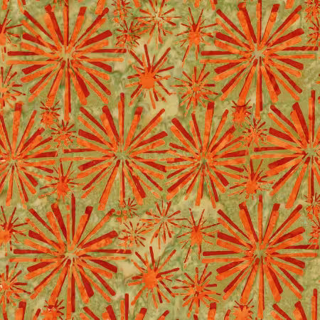 Batiks Retro Revival Marmalade Splash # BT23270-246 by Tammy Silvers Collection from Riley Blake Designs