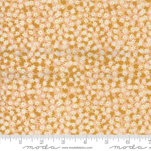 Bee Garden Floral Phase Beeswax 48417 14 by Gingerber for Moda Fabrics Sold by the Half Yard