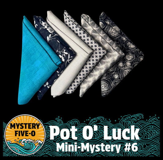 Black White and Teal Mini Mystery Bundle
