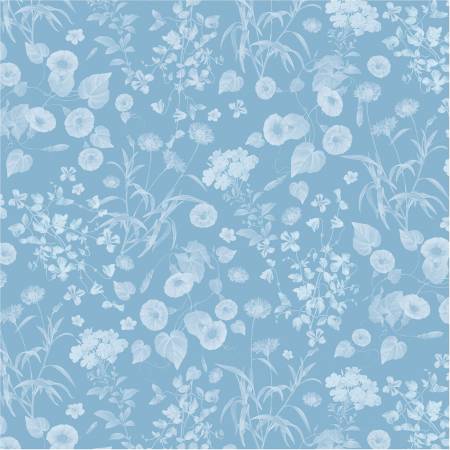 Botanical Garden Breeze Shadow Floral DC11469 for Michael Miller Sold by the Half Yard