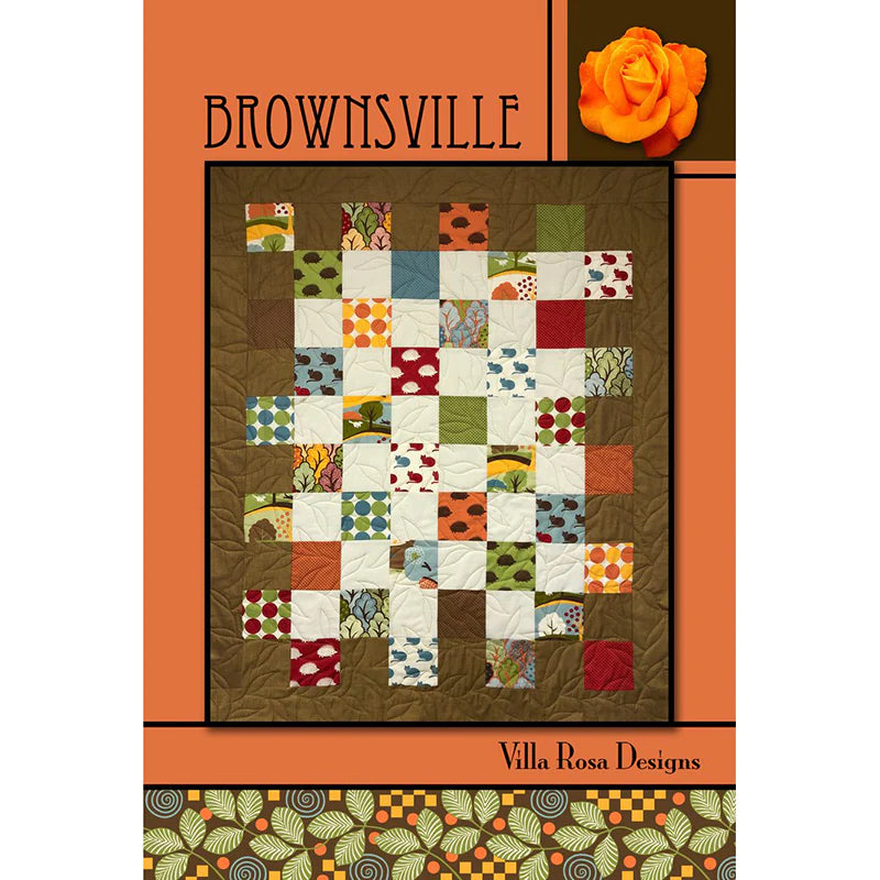 Brownsville Quilt Pattern by Villa Rosa Designs