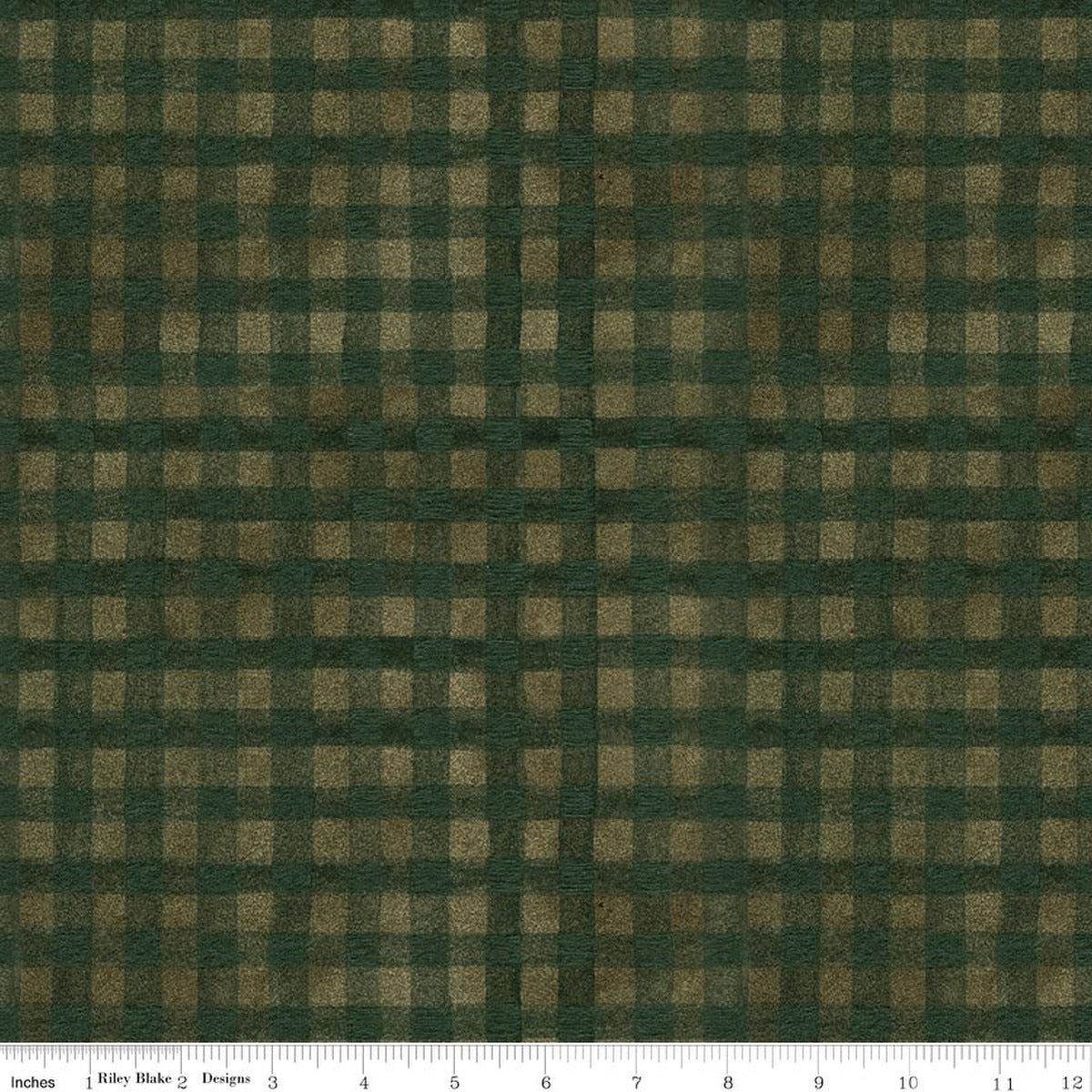 Northern Christmas by Teresa Kogut Buffalo Check Green C17835-GREEN quilting cotton fabric