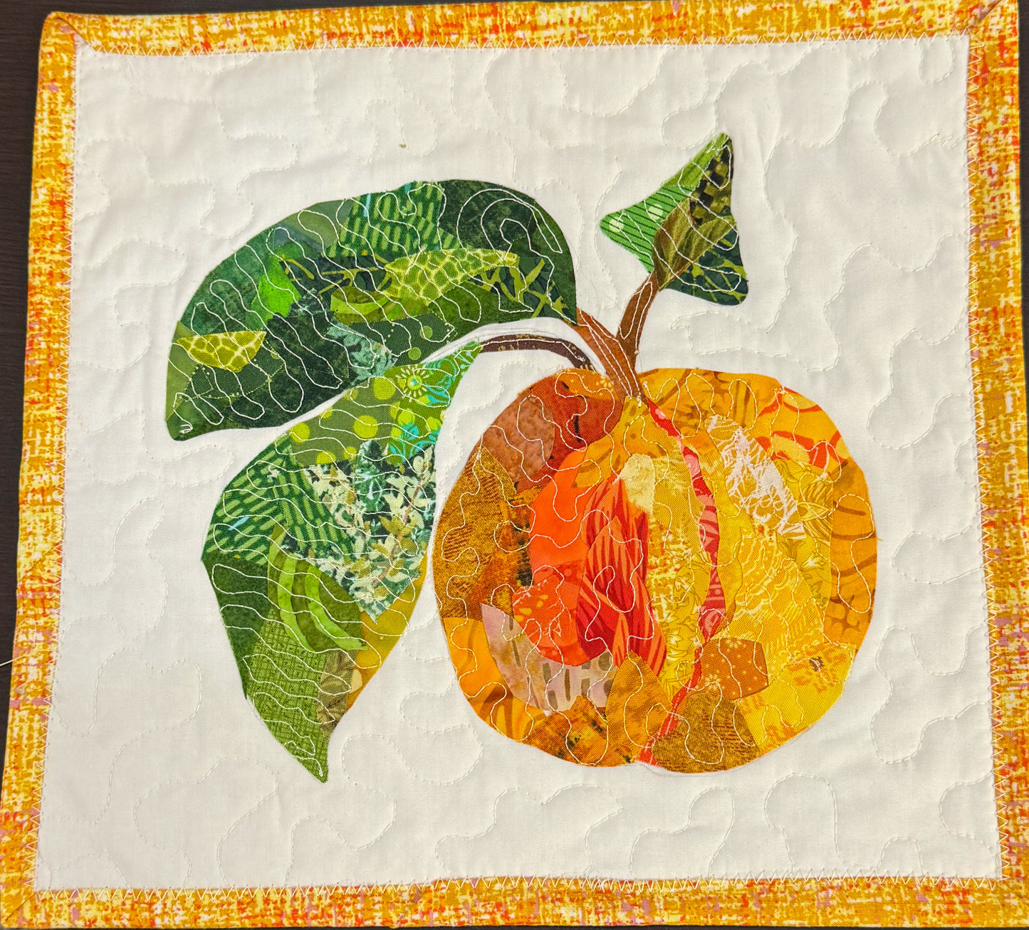 Pretty as a Peach Free Collage Pattern from The Beasy Peasy Patterns