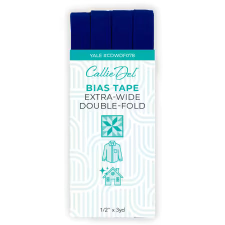 Extra Wide Double Face Bias Tape Asst CD879N1999 from Callie Del FB111925 Collection