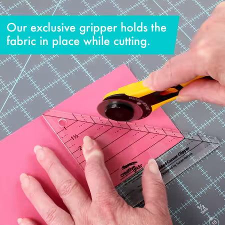Creative Grids Quilt Ruler Folded Corner Clipper Tool # CGRFCC from Creative Grids