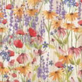ENJOY THE LITTLE THINGS DAN DIPAOLO WILDFLOWERS KHAKI SKU: CW Y 4059 11 from Clothworks Fabrics