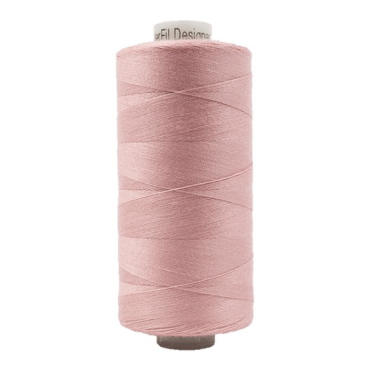 Pink polyester sewing thread spool, all-purpose 40wt