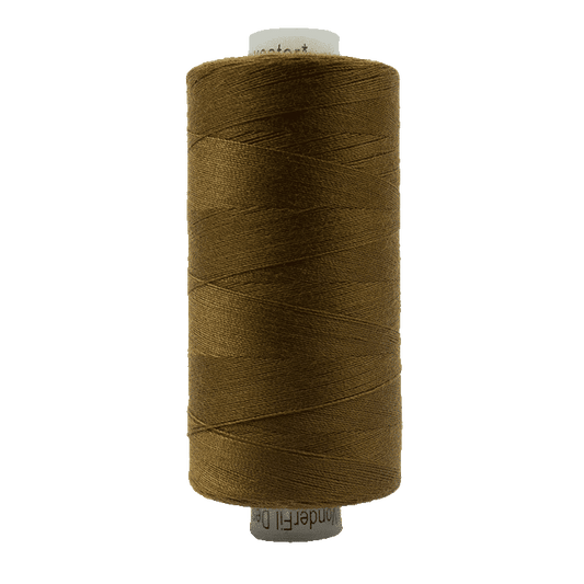 WonderFil polyester thread spool, bourbon brown, 40wt 1000m (DS-888)