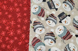 Busy Bea Bundle: Coasters (4) Tossed Snowmen