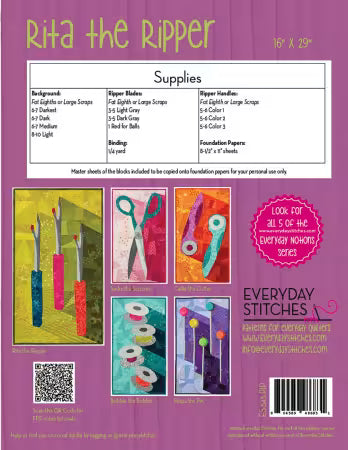 Rita the Ripper from Everyday Stitches - ES-545-RIP