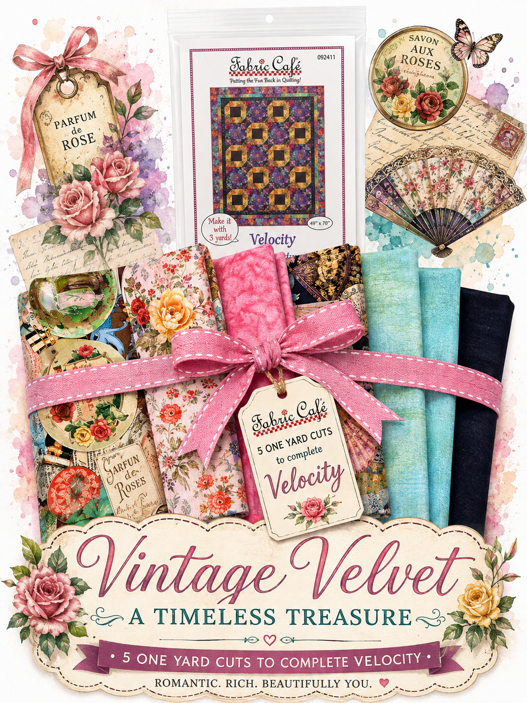 Velocity 5 Yard Quilt Kit