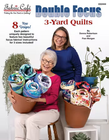 Double Focus 3-Yard Quilts # FC032444 from Fabric Cafe