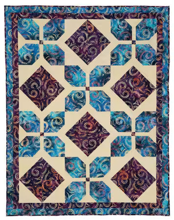 Double Focus 3-Yard Quilts # FC032444 from Fabric Cafe