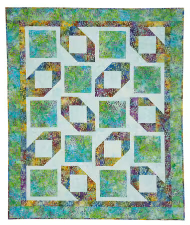 Double Focus 3-Yard Quilts # FC032444 from Fabric Cafe