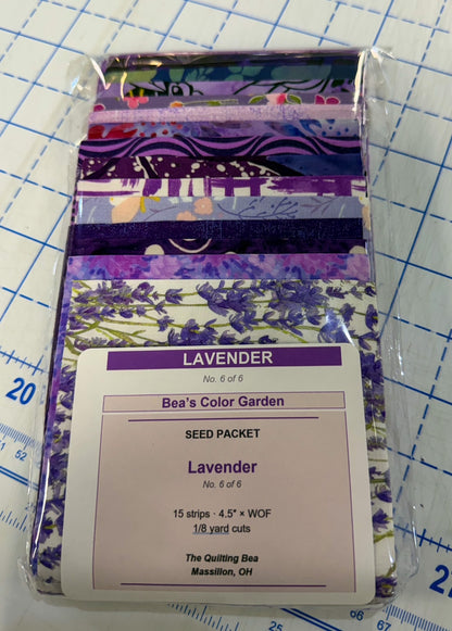 Bea's Color Garden Seed Packets