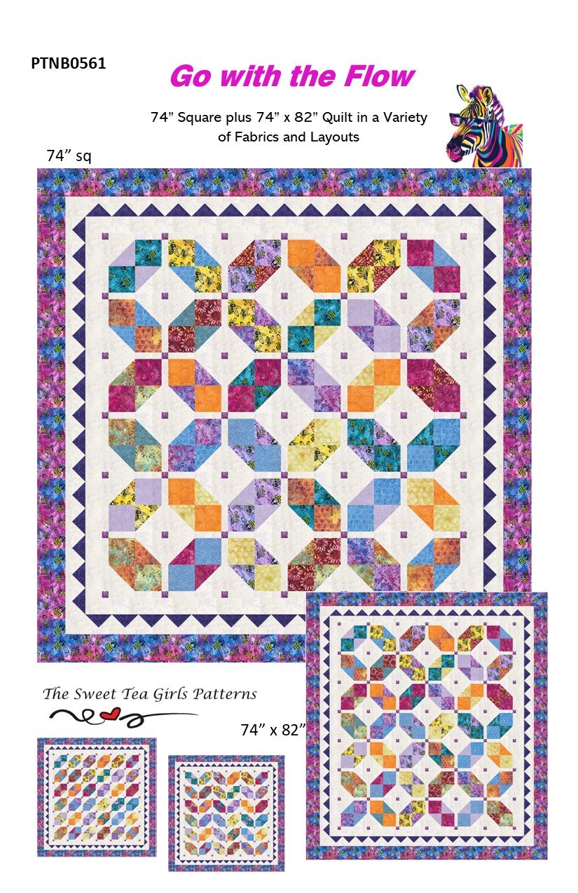 Go With the Flow STG-0213 Quilt Pattern