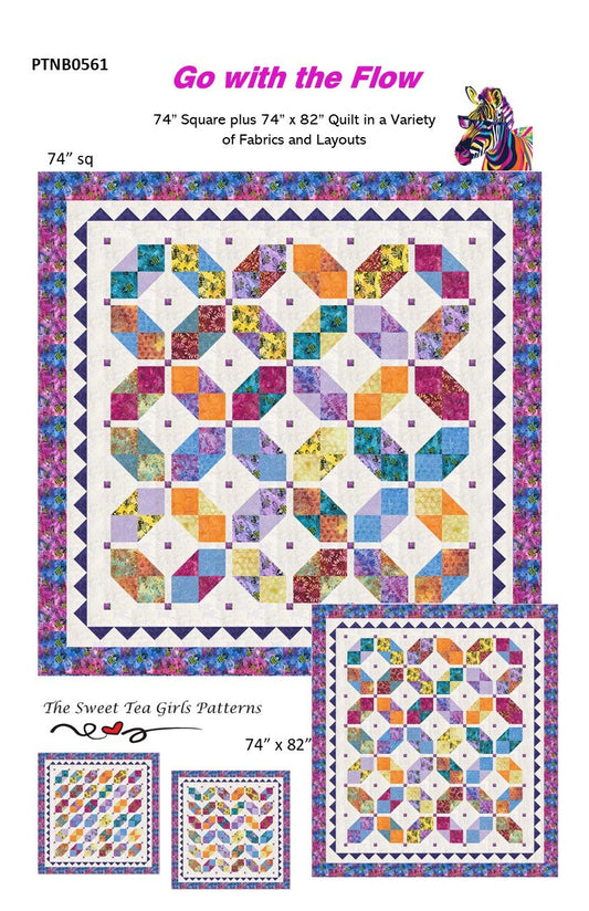 Go With the Flow STG-0213 Quilt Pattern